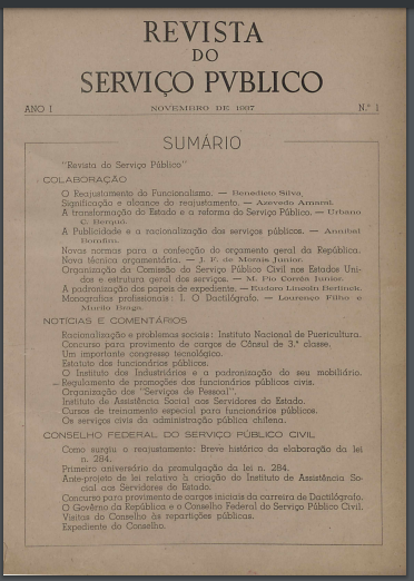 v. 1 n. 1 (1937)